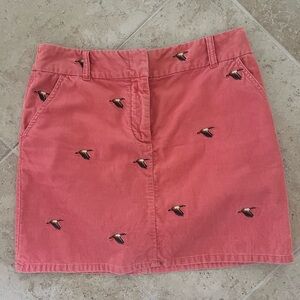 I. crew corderroy skirt